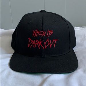 G eazy when it’s dark out black authentic snapback